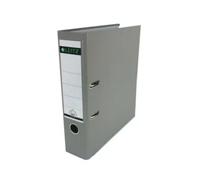 10 X Leitz 180 A4 80mm Lever Arch Files In Grey Polypropylene - 10101085
