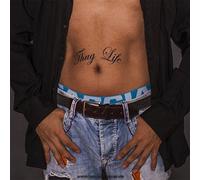 10 x Lettering "Thug Life" as a temporary tattoo - gangster life - gangsta tattoo (10)