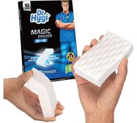 10 x Magic Erasers by Dr.Hygi™ | Heavy Duty, Chemical-free Magic Sponges For Cleaning | Magic Eraser Sponge for Mark & Stain Remover