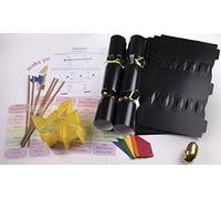 10 X Make your own 14" Black Christmas cracker kits