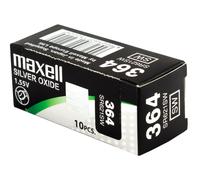 10 x Maxell 364 Battery Box Mercury Free Silver Oxide SR621SW 1.55V