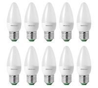 10 X Megaman 142242 5 Watt Dimmable ES LED Candle Warm White