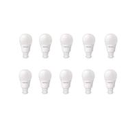 10 x Megaman 143370 Opal LED 9.5W GLS Style Light Bulb B22 BC 4000K Cool White None Dimmable Lamp 810 Lumen 15000 Hours Life