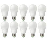 10 x Megaman Classic LED Light Bulbs Lamps Screw Cap E27 ES 8.8 Watt Warm White