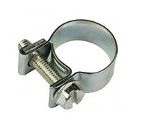10 x Mini Fuel Line Jubilee Hose Clips Clamps Diesel Petrol Pipe Coolant Radiator [ 7 - 9mm ]