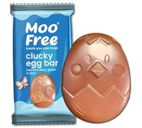 10 x Moo Free Easter Egg Chocolate Bars - Dairy Free & Vegan (15g)