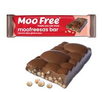 10 x Moo Free Moofreesas Crispy Rice Bars - Dairy Free Milk Chocolate (35g) | dairy free, gluten free, soya free & vegan award winning snack bars