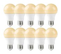 10 x Nedis LED Bulb Shape 5.3W = 35W E27 Opal 396lm Extra Warm White 2400K Flame [EEK: G]