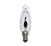 Eveready 10 x NEON Flicker Flame Candle Bulbs Small Edison Screw Cap E14 3 WATT 240 Volt, W