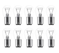 10 x Netagon 380 12V P21/5W Car & Van Stop Brake Tail Fog Reverse Light Bayonet Bulbs BAY15D