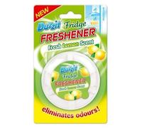 10 X New Duzzit Fridge Freshener Fresh Lemon Scent