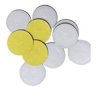 10 X NFC On-metal Tags | NXP Chip NTAG216 | 888 Bytes Memory | Ultrathin (0.75 m) | Anti Metal Round WhiteTags | adhesives for metal surfaces