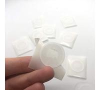 10 X NFC Tags | NXP Chip NTAG215 | 504 Bytes Memory | White Round Stickers | Strong Glue | Compatible with Tagmo Amiibo