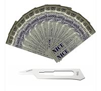 10 x NICE No.15C Sterile Carbon Steel CS15C Surgical Blades