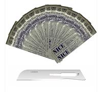 10 x NICE No.16 Sterile Carbon Steel CS16 Surgical Blades