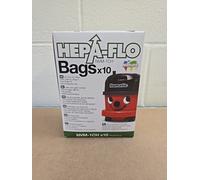 10 X NVM-1CH NUVAC NNV200 VNR200-2 VNP180 NUMATIC HEPA-FLO VACUUM BAGS NUM604015