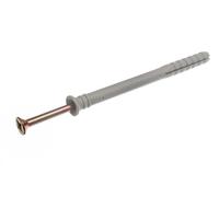 10 x Nylon Hammer in Frame FIXINGS RAWL Masonry Plugs & Screws M8 x 100MM