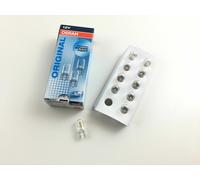 OSRAM Original Line W5W Light Bulbs 12V 5W - x10