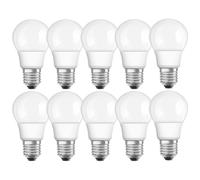 10 X Osram LED Bulbs Illuminant 6W=40W E27 Matte Lamp Cold White 4000K Dimmable [EEK: G]