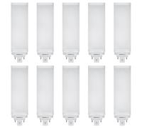 10 X Osram LED Dulux T/E 16W = 32W/840 GX24q-3 1800lm Neutral White 4000K HF & [EEK: E]