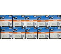 10 x Osram M281 12v 35W Dichroic MR16 GU5.3 Halogen Bulb 51mm Titan 46865 WFL G3
