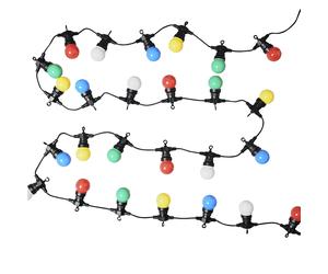 10 x Outdoor Multi-Coloured Festoon Chain String Lights Garden Wall Party Light