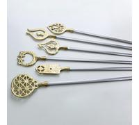 10 x Pack Turkish Kebab Shish Archway 46 cm Chicken Lamb Skewer Shish for Kebab Shop