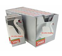 10 x Packs Swan Pre Cut Cigarette Smoking Roaches Filter Tips Ultra Slim