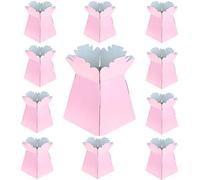 10 x Pale Pink - Bouquet Flower Box