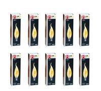 10 x Paulmann Candle Gust Gold 25W E14 Candle Bulbs Lamps 513.27