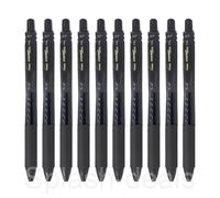 10 x Pentel Energel X BL107 Retractable Gel Roller Pens - 0.7mm Tip - Black