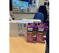 10 X Philips Clear Candle Filament (4.3w 470lm SES/E14 8/2700k)