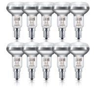 10 X Philips Eco Halogen Spot R50 18W=25W E14 Reflector Ecoclassic 30° Dimmer [EEK: G]