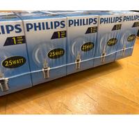 10 x PHILIPS/OSRAM Drop Bulb P45 E14 25W Clear Dimmable New