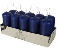 10 x Pillar Candle Small Pack Pillar Candles Church Candles
