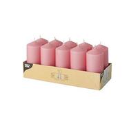 10 x Pillar Candle Small Pack Pillar Candles Church Candles