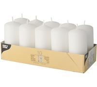 10 x Pillar Candle Small Pack Pillar Candles Church Candles