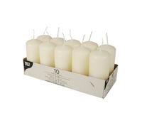 10 x Pillar Candle Small Pack Pillar Candles Church Candles