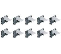 10 x Plinth Holder for AXILO™ 78 Plinth System Plug Fitting 637.47.490 Hafele