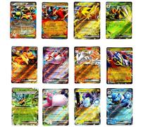 10 x Pokemon Cards Ex/V in Japanese Random - Ultra Rare/Double Rare - Official Japanese Version JP - Authentic TCG - Random Pack Pokemon Card for Collection and Gift