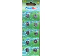 10 x PoundMax 1220 CR1220 DL1220 3V Lithium Coin Cell Batteries