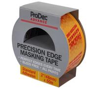 10 x ProDec Precision Sharp Edge Masking Tape 50 Metre Eliminate Bleed Hi Viz 2"