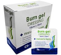10 x Qualicare Wound Burns Scalds Medium Size 10cm x 10cm First Aid Dressings