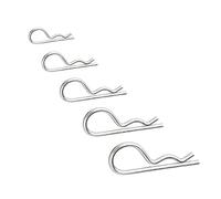 10 x R Clips 5 x 105mm for Securing Clevis Retaining Pins,