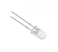 10 x Red Flickering Candle Effect 5mm LED Bulb DIY Hobby Electronics (Pack of 10)