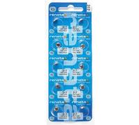 10 x Renata 317 Watch Battery 1.55v SR516SW Blister Pack - Official Renata Watch Batteries