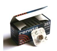 10 x Renata 393 Swiss Made Lithium Pack SR754 W