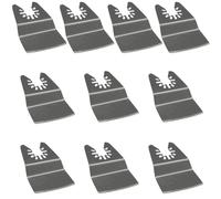 10 X Rennie Tools 50mm Wide Scraper Blades/Oscillating Multitool Blades | For Scraping Cutting Removing Paint Caulk Adhesive Sealant Compatible With Stanley Worx F30 Erbauer Dewalt Multi Tools Etc