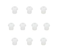 10 X Replacement Soft Rubber Mushroom Earbuds Ear Tips Compatible for Motorola Baofeng Kenwood Yaesu Walkie Talkie Covert Acoustic Air Tube Earpiece