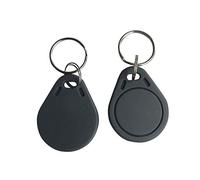 10 x RFID Chip with 13,56 MHz ISO14443A RFID Transponder Key Fob (Grey)
